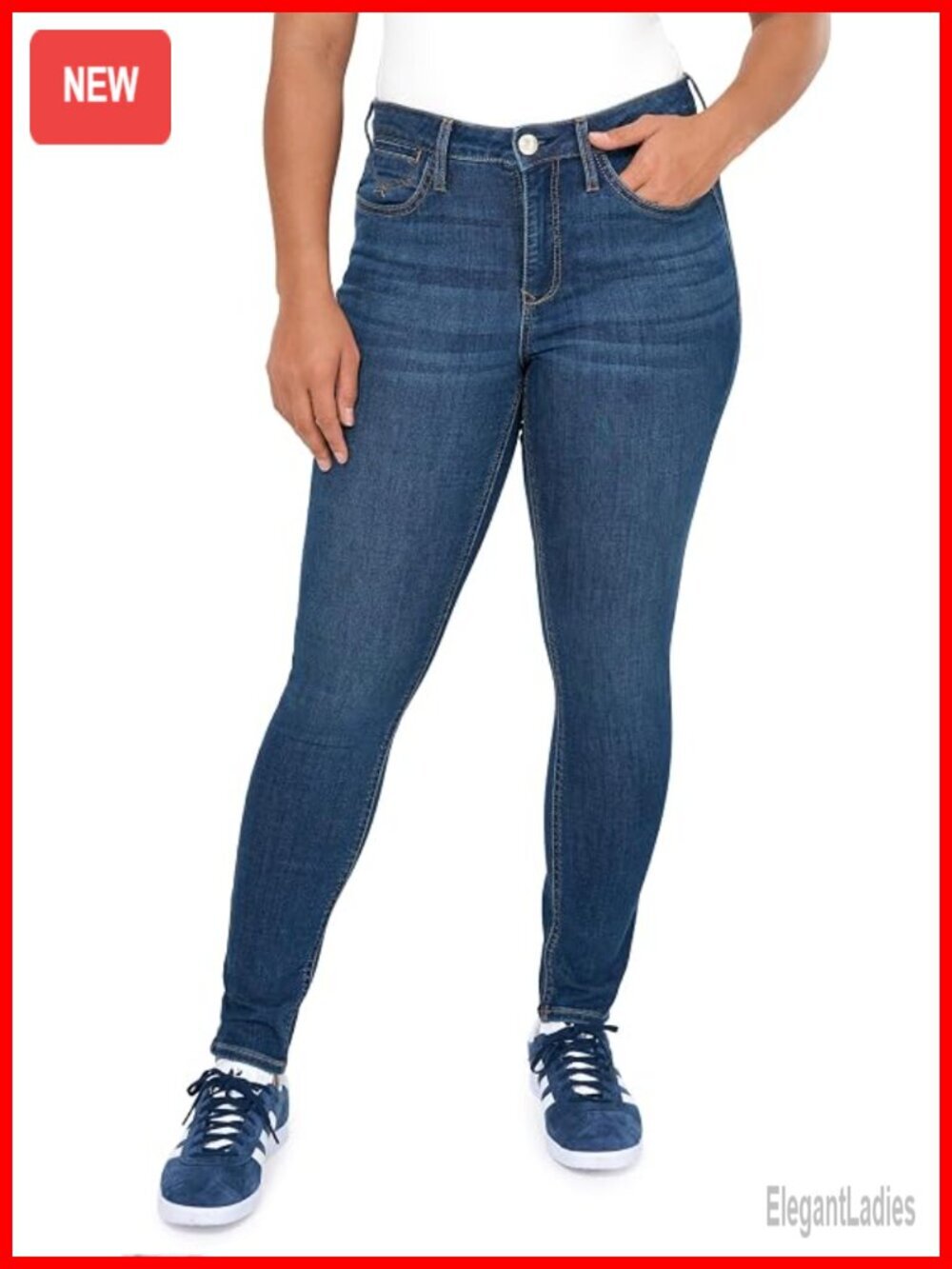 Stretch Denim Bombshell Skinny Jeans 29" Inseam